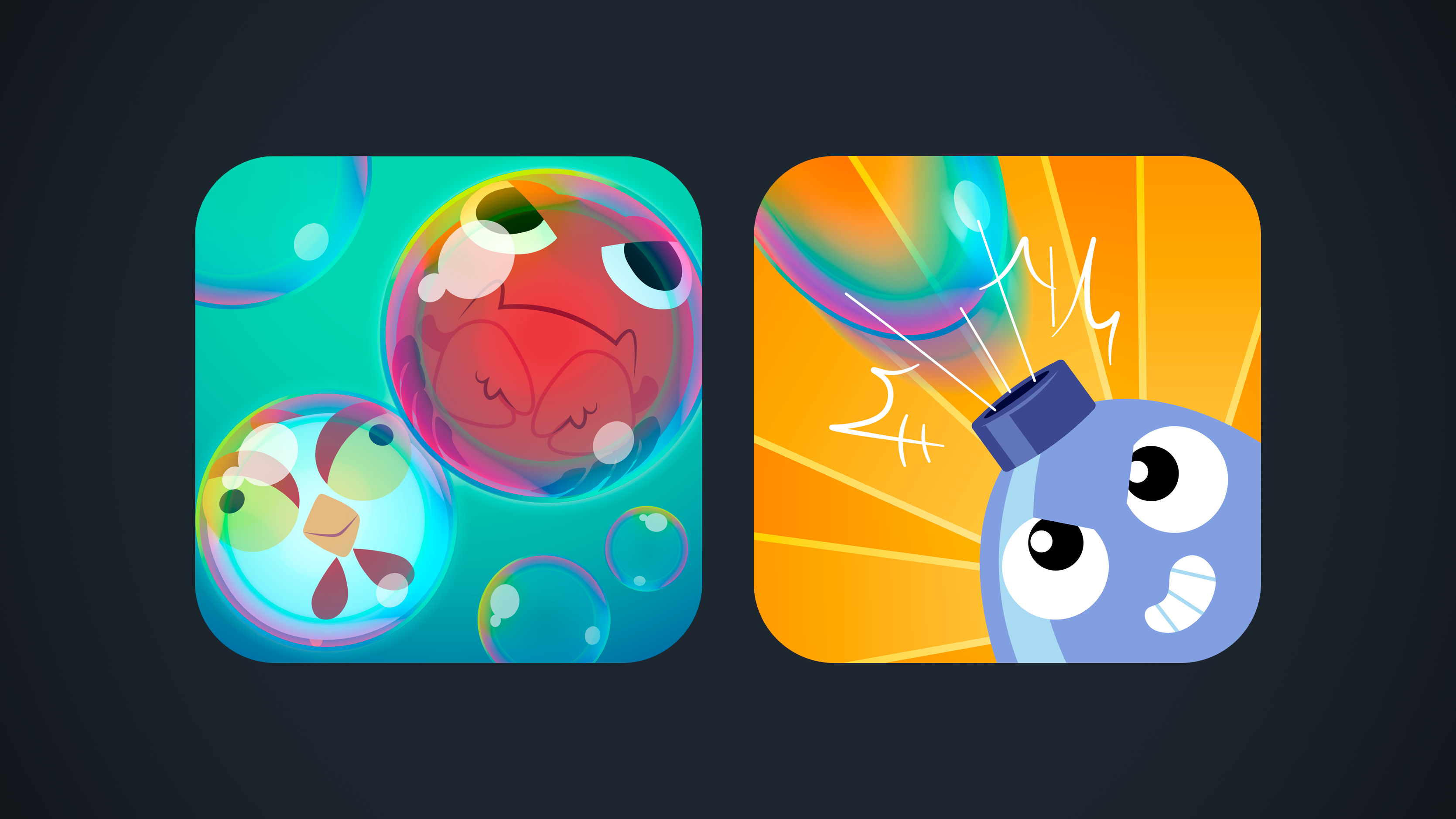 Game icons design